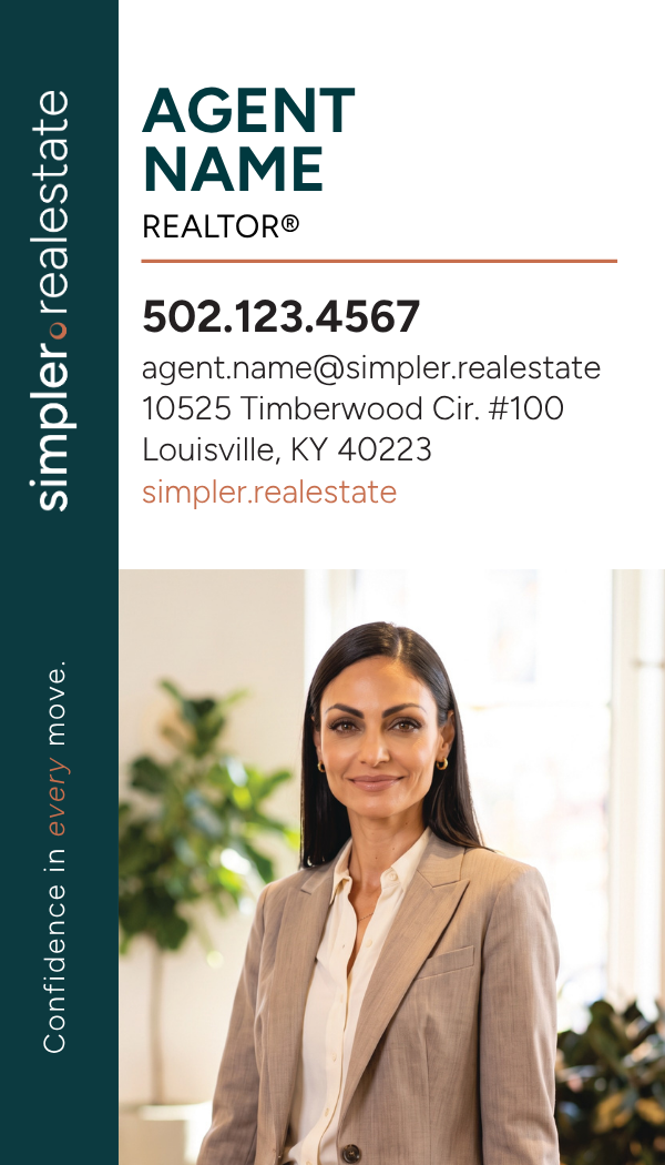Vert Option 1 business card